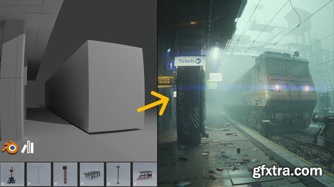 Blender Beginner Workflow For Cinematic Art, 2 Tutorials