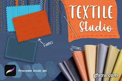 Textile Studio Procreate Brushes FX8VR94