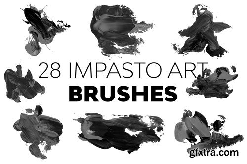 Impasto Art Brushes LN6QMFS