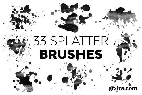 Splatter Brushes FCWV866