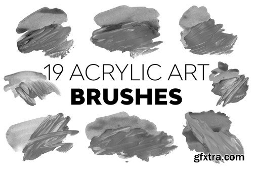 Acrylic Art Brushes F86WD56