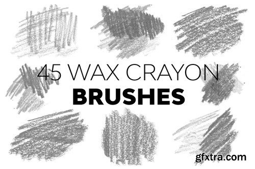 Wax Crayon Brushes SH3DAHW