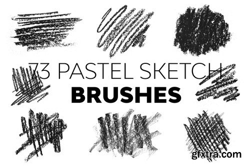 Pastel Sketch Brushes PEQAAER