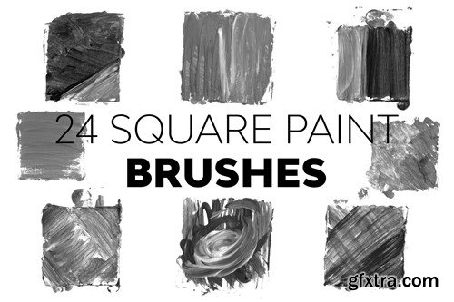 Square Paint Brushes WQ3DFC3