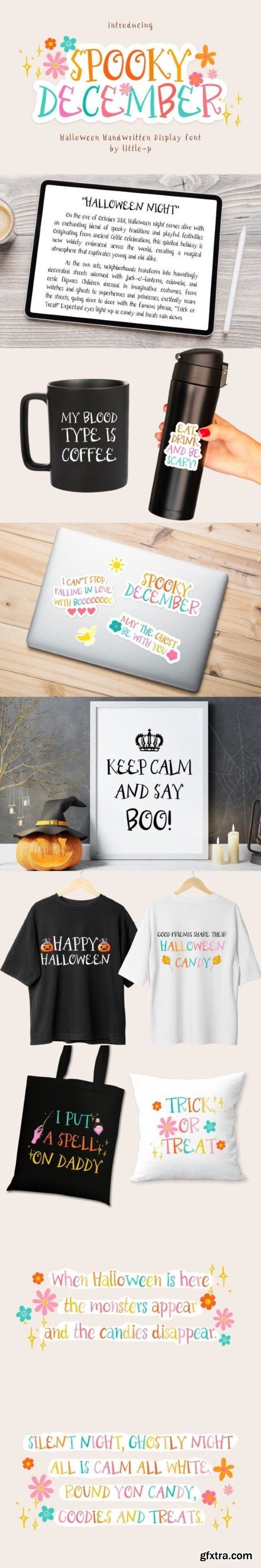 Spooky December Font