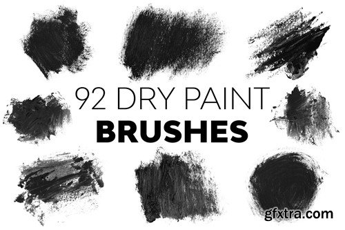 Dry Paint Brushes B9MAXQL