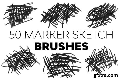 Marker Sketch Brushes YJ4QNTZ