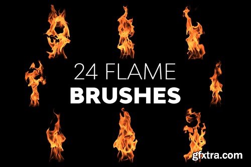 Flame Brushes U763Q9P