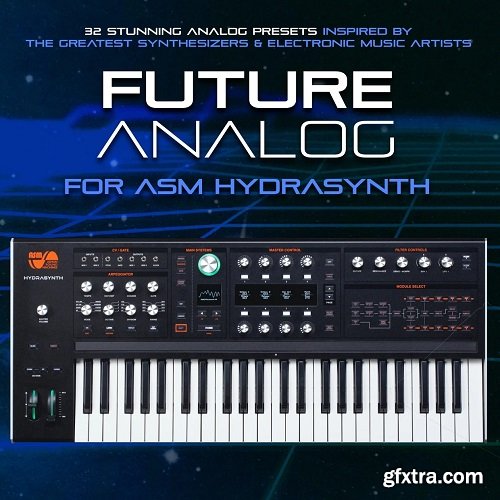 ASM Hydrasynth Sound Bank Future Analog by CO5MA