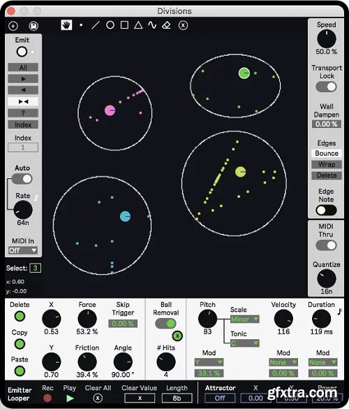 Isotonik Studios Divisions by Dillon Bastan Max for Live Device