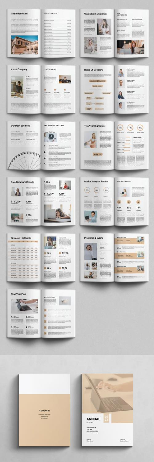 Annual Report Template 569152175