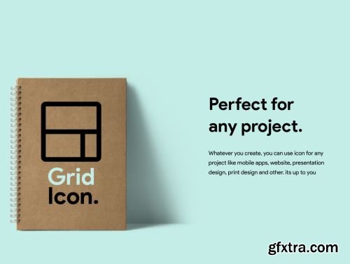 50 Grid Line Icon Ui8.net