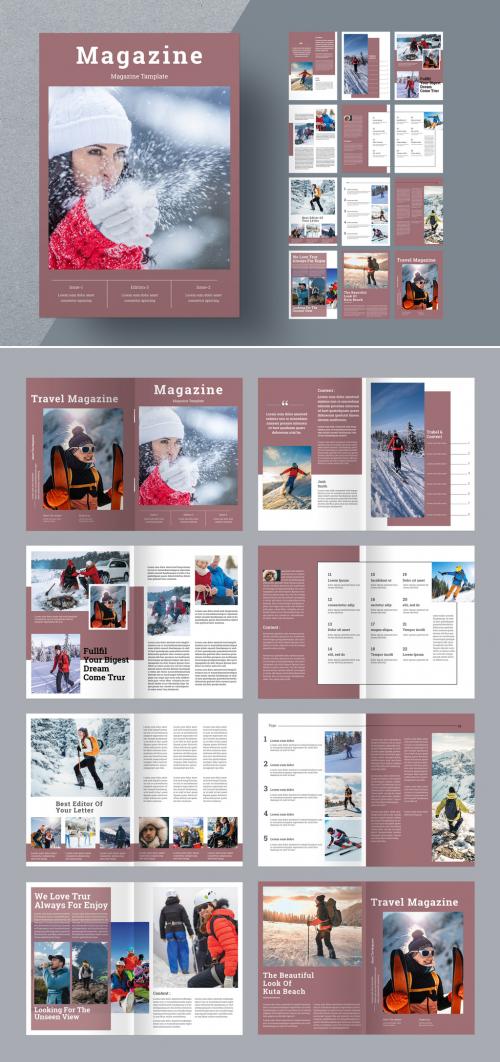 Travel Magazine Layout 551512181