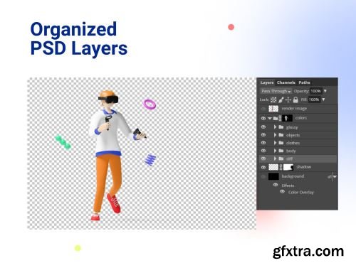 Trendz 3D Illustration Ui8.net