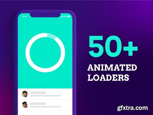 50+ Animated Loaders Ui8.net