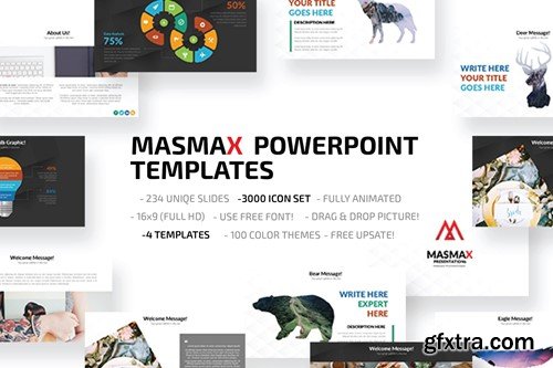 Masmax Powerpoint Template T4QF6X