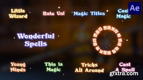 Videohive Magic Titles for After Effects 47437295