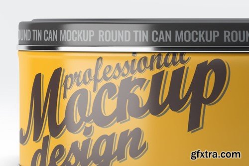 Round Tin Can Mock-Up YTHLP9