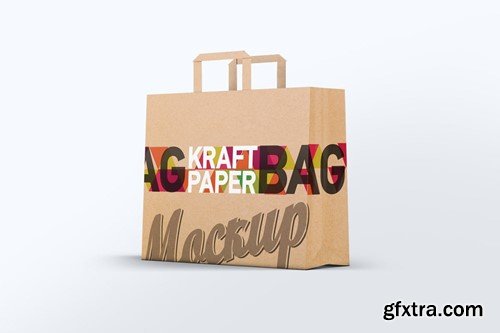 Kraft Paper Bag Mock-Up 9MUTTB