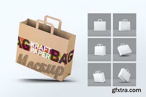 Kraft Paper Bag Mock-Up 9MUTTB