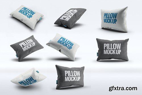 Fabric Pillow Mock-Up 32GHZB