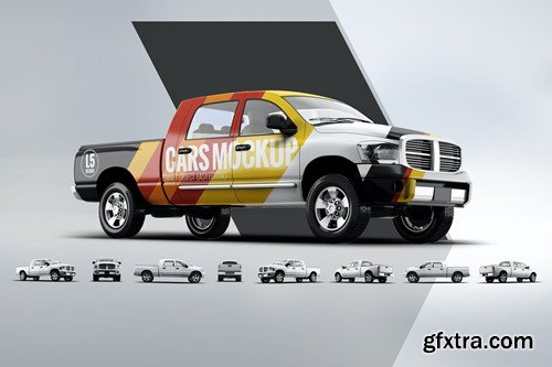 Pickup Truck Mock-Up 5MJSVC