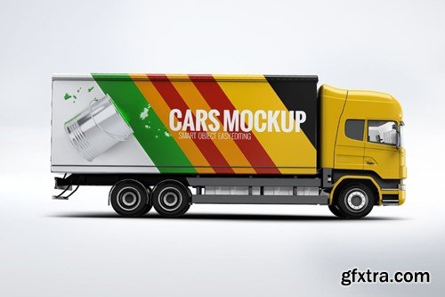 Cargo Truck Mock-Up P699GH