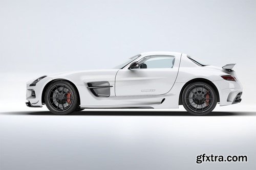 Supercar Mercedes SLS AMG Mock-Up 9NMKMG