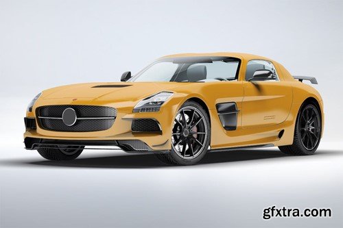 Supercar Mercedes SLS AMG Mock-Up 9NMKMG