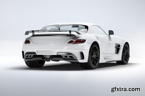 Supercar Mercedes SLS AMG Mock-Up 9NMKMG