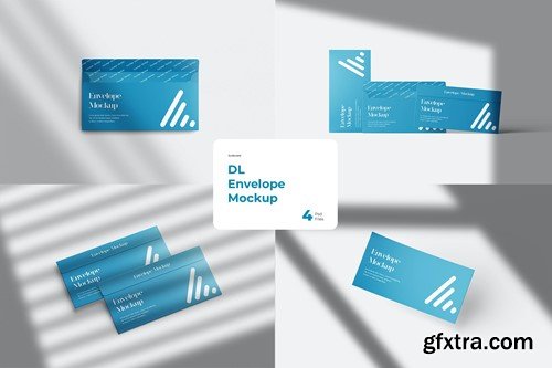 DL Envelope Mockup KG4XBB4