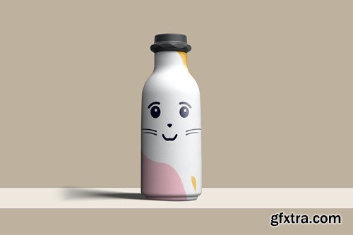 Drink Bottle Mockup DEY7AB5