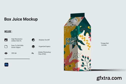 Box Juice Packaging Mockup NVT6UXA