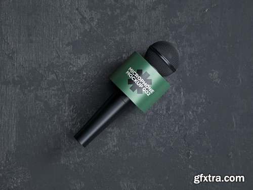 Microphone Mockup 002 HZ767EB