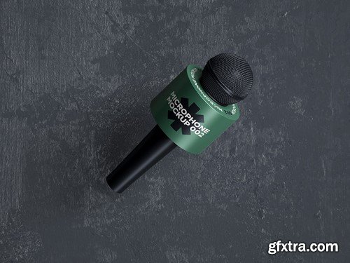 Microphone Mockup 002 HZ767EB