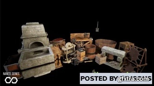 Blacksmith Props - Blacksmith Forge- Medieval Props v5.0-5.2