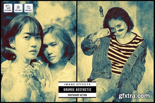 Grunge Aesthetic Effect 7EBPDCN