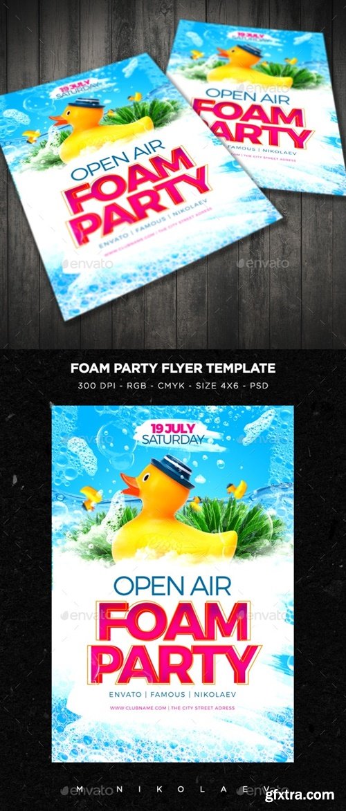 GR Foam Party Flyer V4 16886769