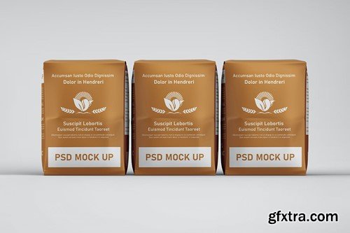 Flour Bag Packaging Mockup V3TQ3AX