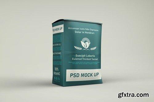 Flour Bag Packaging Mockup V3TQ3AX