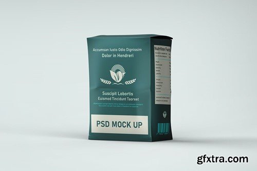 Flour Bag Packaging Mockup V3TQ3AX