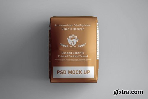 Flour Bag Packaging Mockup V3TQ3AX