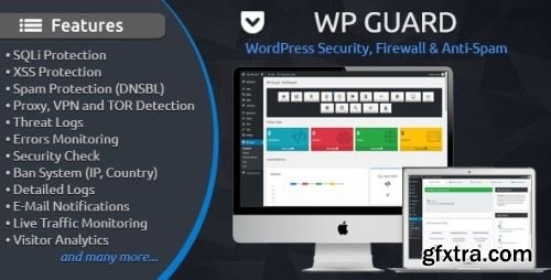 CodeCanyon - WP Guard - Security, Firewall & Anti-Spam plugin for WordPress v2.5 - 23753284 - Nulled