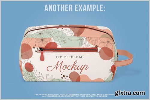 Cosmetic Bag Mockup 4AU6G34