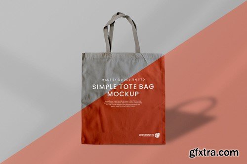 Simple Tote Bag Mockup E2P9KQH