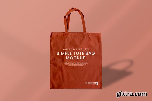 Simple Tote Bag Mockup E2P9KQH