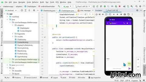 Chat App : Learn coding in Android Studio using a Chat App