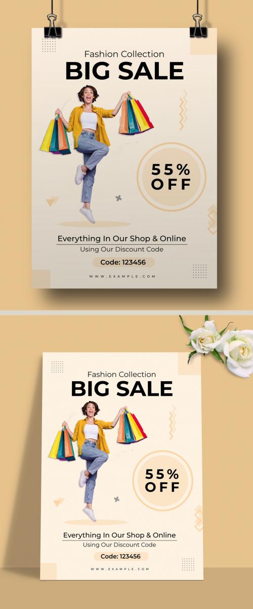 Big Sale Offer Flyer Design Template 571555268