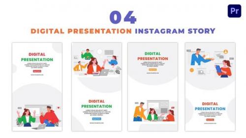 Videohive - Eye Catching Digital Business Presentation Character Instagram Story - 47451515 - 47451515