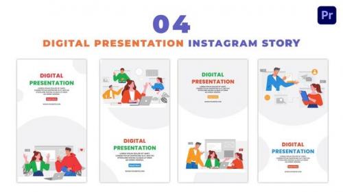 Videohive - Eye Catching Digital Business Presentation Character Instagram Story - 47451577 - 47451577